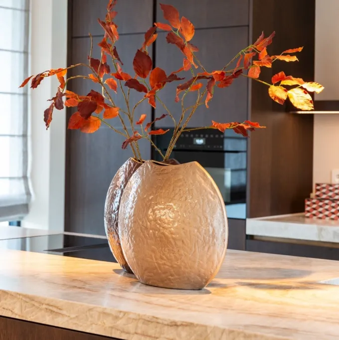 Richmond Interiors Vaas Jony donkerbruin