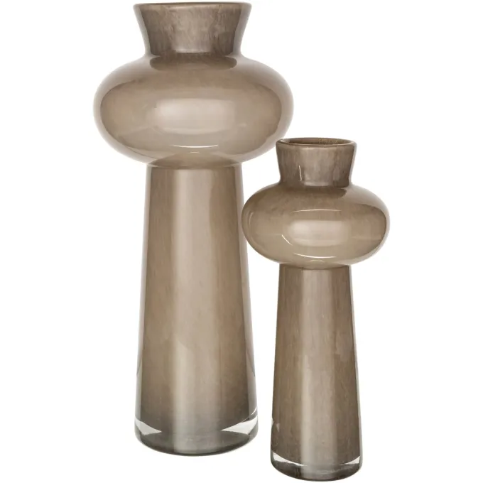 Richmond Interiors Vaas Lunor taupe groot