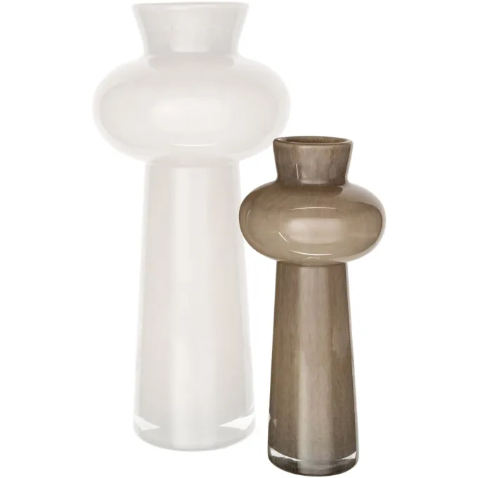 Richmond Interiors Vaas Lunor taupe klein