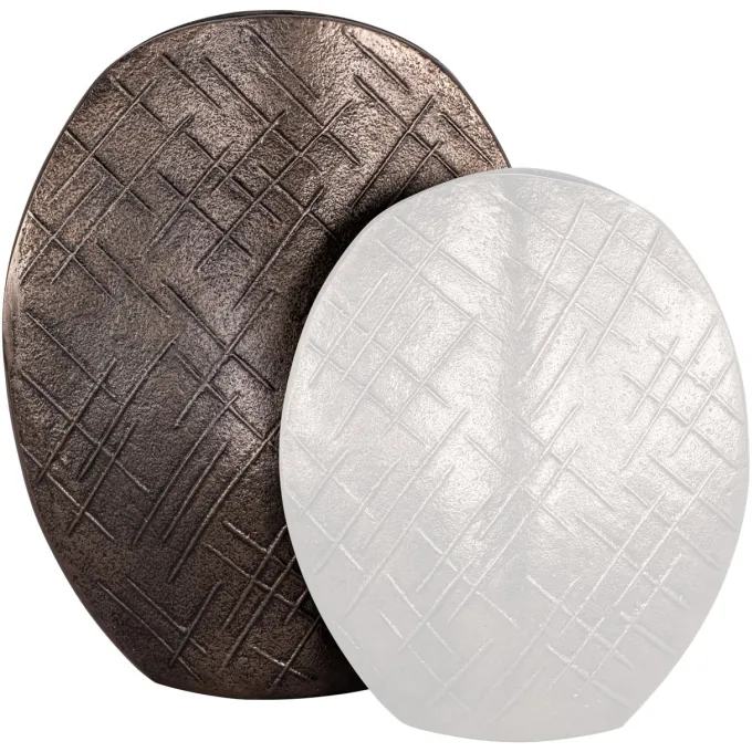 Richmond Interiors Vaas Olivra brons L