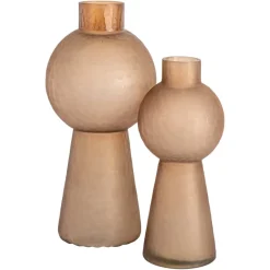 Richmond Interiors Vaas Ora bruin groot