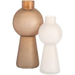 Richmond Interiors Vaas Ora bruin groot