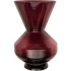 Richmond Interiors Vaas Veya burgundy