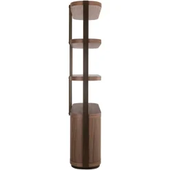 Richmond Interiors Vakkenkast Windsor Walnoot 120 cm