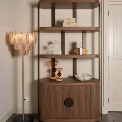 Richmond Interiors Vakkenkast Windsor Walnoot 120 cm