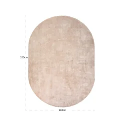 Richmond Interiors Vloerkleed Millav beige 220x320