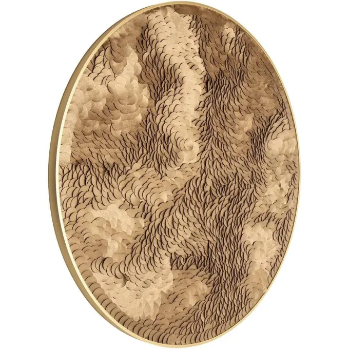 Richmond Interiors Wall art Bloom goud