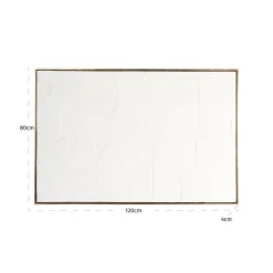 Richmond Interiors Wall art Decadence white