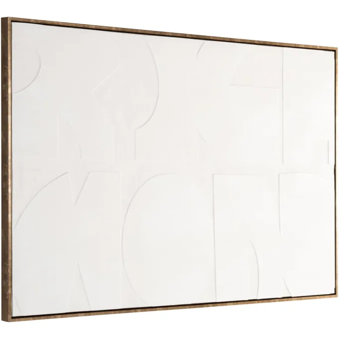 Richmond Interiors Wall art Decadence white