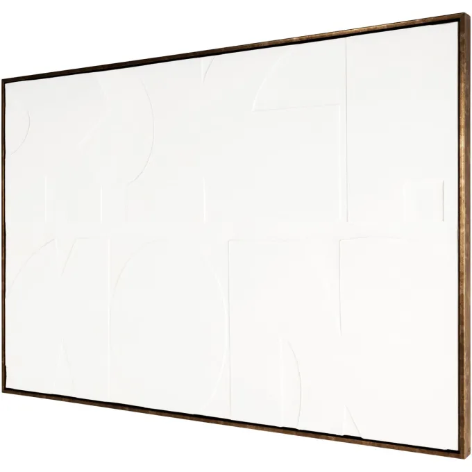 Richmond Interiors Wall art Decadence white
