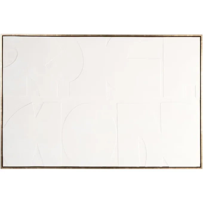 Richmond Interiors Wall art Decadence white