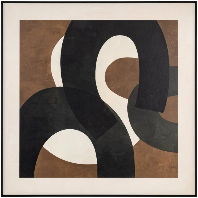 Richmond Interiors Wall art Euphoria brown links