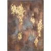 Richmond Interiors Wall art Golden gleam gold