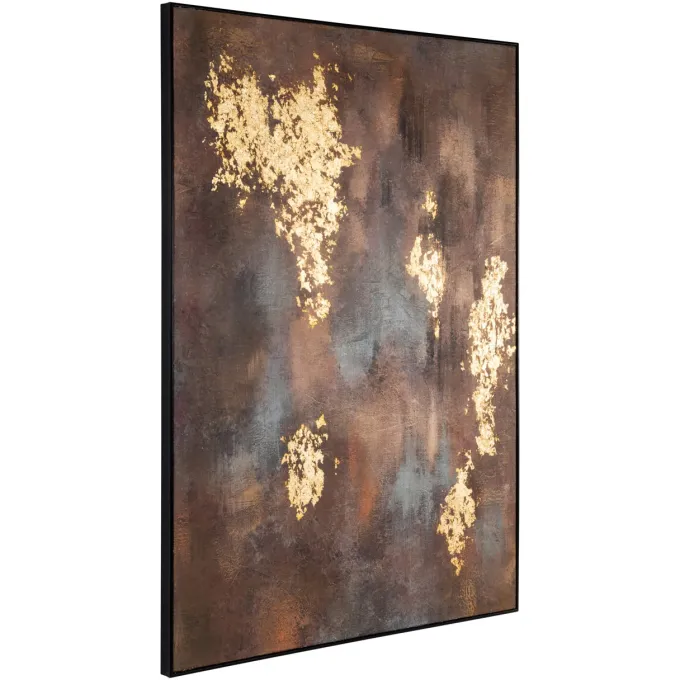 Richmond Interiors Wall art Golden gleam gold