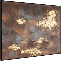 Richmond Interiors Wall art Golden gleam gold