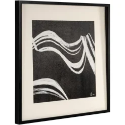Richmond Interiors Wall art Jozy Zwart / Wit