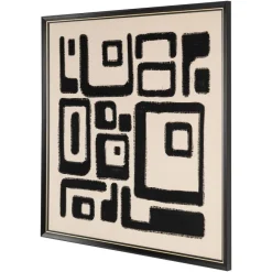 Richmond Interiors Wall art Shanita Zwart / Wit