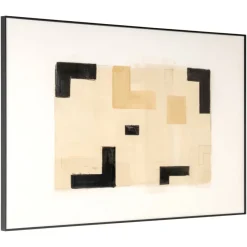 Richmond Interiors Wall art Vortex beige links