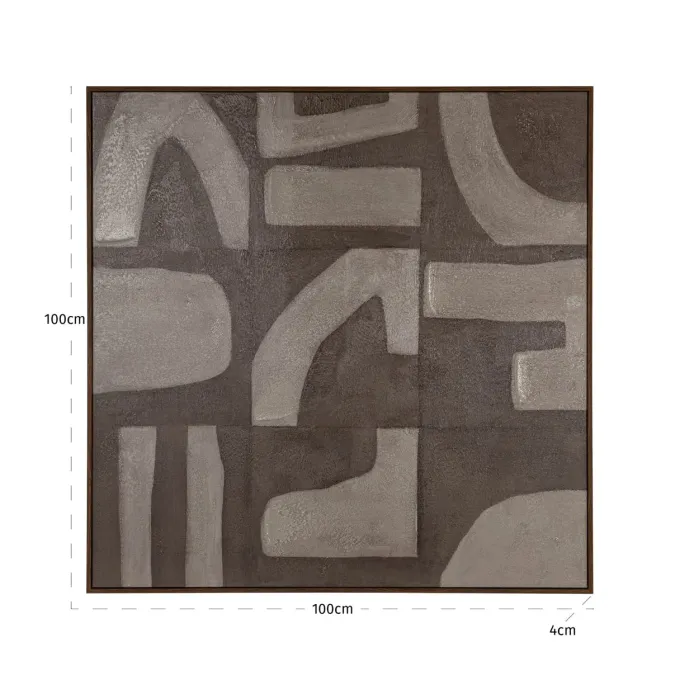Richmond Interiors Wall art Zenith zand links