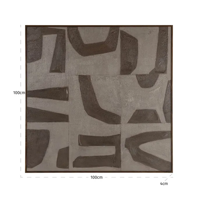 Richmond Interiors Wall art Zenith zand rechts