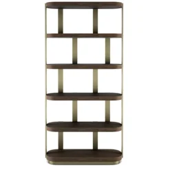 Richmond Interiors Wandkast Ellington bruin