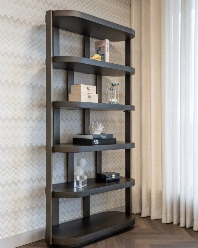 Richmond Interiors Wandkast Ellington bruin