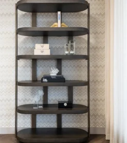 Richmond Interiors Wandkast Ellington bruin