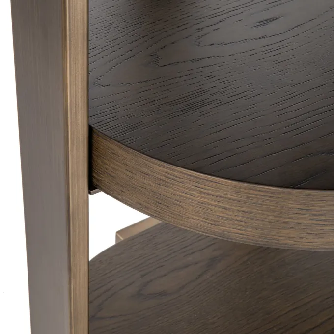 Richmond Interiors Wandkast Ellington bruin