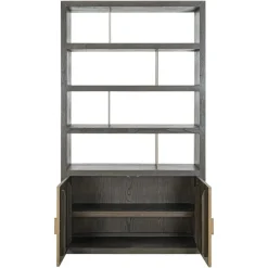 Richmond Interiors Wandkast Rivertree 3-planken 2-deurs Bruin