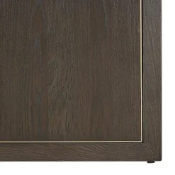 Richmond Interiors Wandkast Rivertree 3-planken 2-deurs Bruin