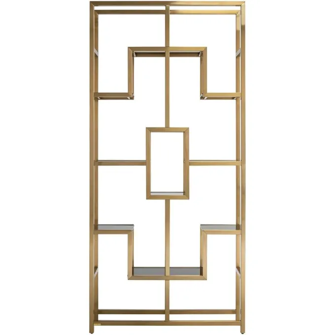 Richmond Interiors Wandkast Magnus brushed Goud Brushed