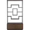 Richmond Interiors Wandkast Bonvoy Bruin 2-laden Bruin