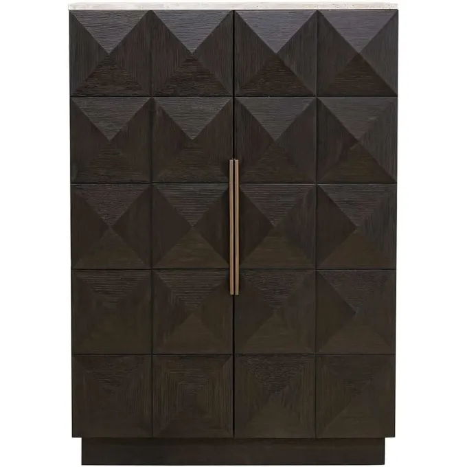 Richmond Interiors Wandkast Claremont 2-deurs Bruin