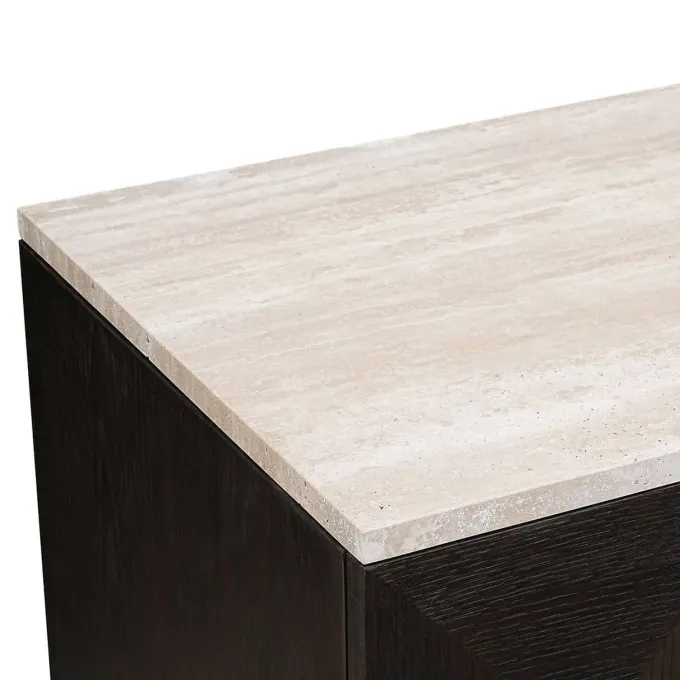 Richmond Interiors Wandkast Claremont 2-deurs Bruin