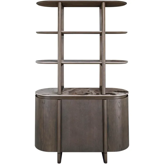 Richmond Interiors Wandkast Langford bruin