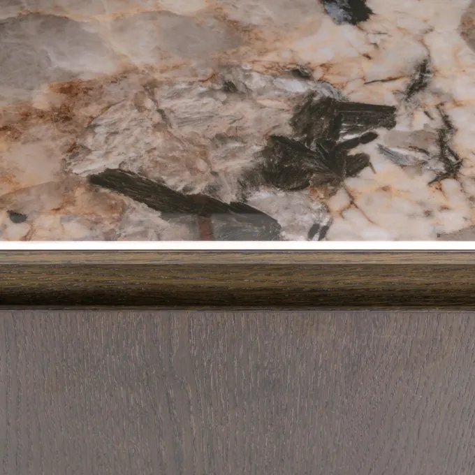 Richmond Interiors Wandkast Langford bruin
