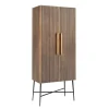 Richmond Interiors Wandkast Ironville 2-deuren (Gold)