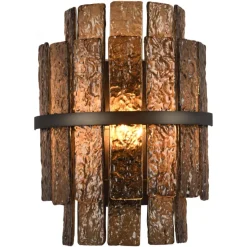 Richmond Interiors Wandlamp Lumy bruin