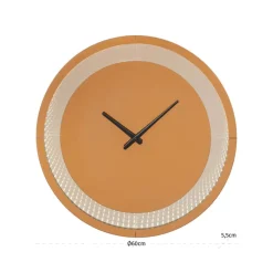 Richmond Interiors Wandlamp Julia bruin - Led Clock