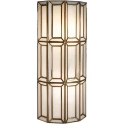 Richmond Interiors Wandlamp Opal antiek brons