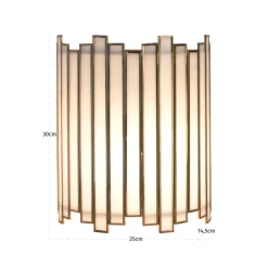 Richmond Interiors Wandlamp Lima antiek brons