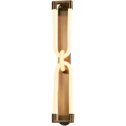 Richmond Interiors Wandlamp Lysa Brushed Goud