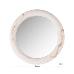Richmond Interiors Wandlamp Oravelle white 60Ø