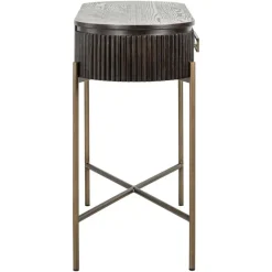 Richmond Interiors Wandtafel Luxor 1-lade bruin