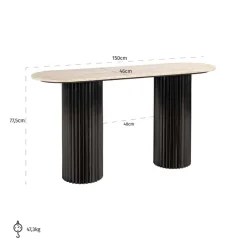 Richmond Interiors Wandtafel Hampton