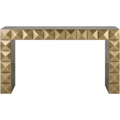 Richmond Interiors Wandtafel Collada (Brushed Gold)