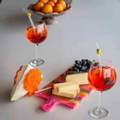 Richmond Interiors Wijn- en baraccessoires Shelly orange servethouder