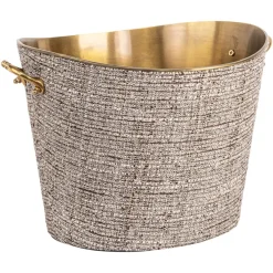 Richmond Interiors Wijn- en baraccessoires Brady beige champagne cooler