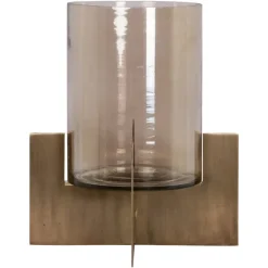 Richmond Interiors Windlicht Resa goud groot