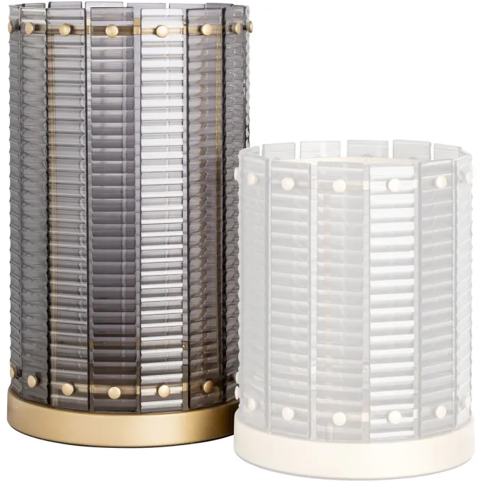Richmond Interiors Windlicht Daylin groot Grijs
